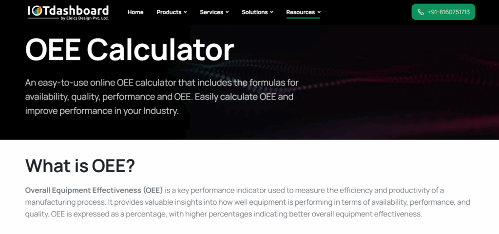 free-oee-calculators